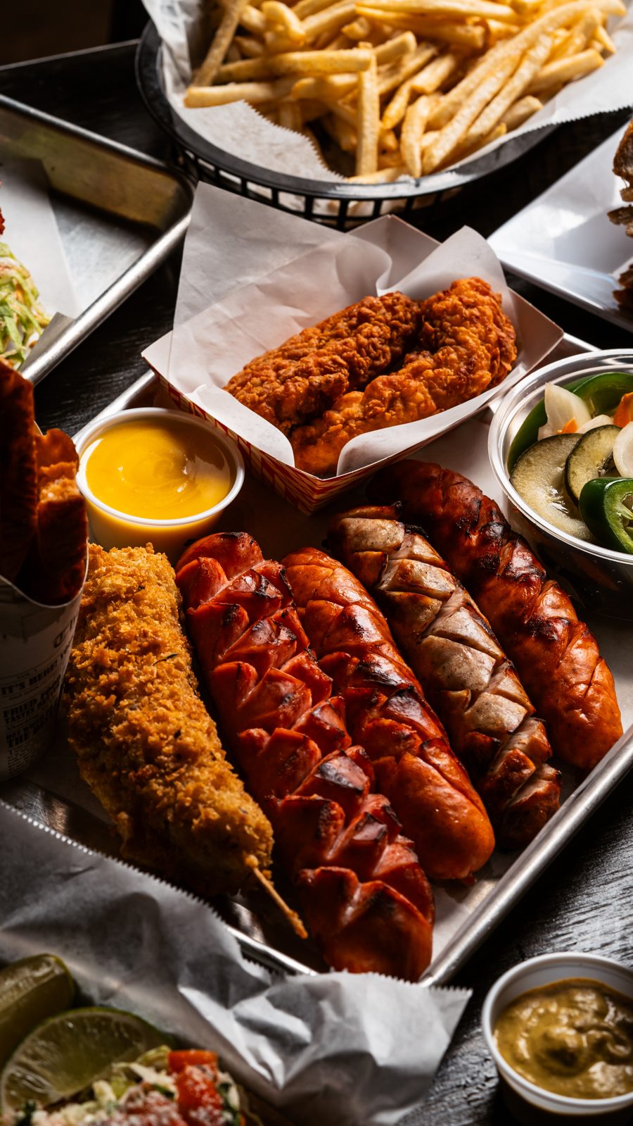 Sausage platter